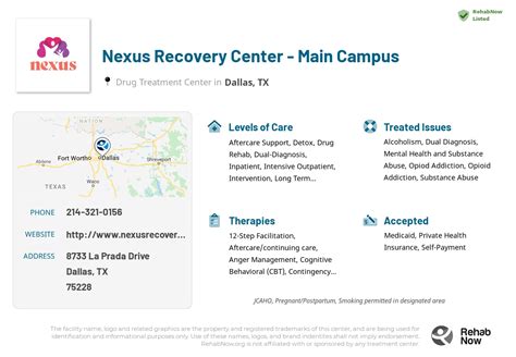 8733 la prada drive dallas tx 75228|nexus recovery center donation.